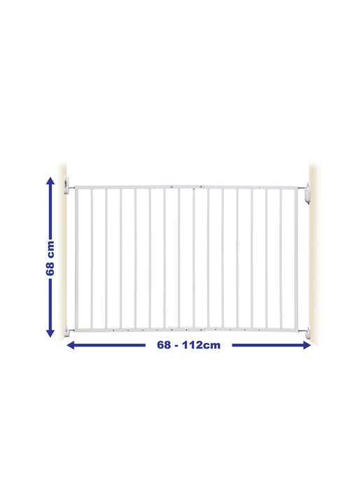Dreambaby White Arizona 2-Panel Extenda-Gate - One Size Image 2