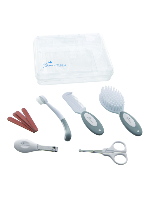 Dreambaby Grey Essentials Deluxe Baby Hygiene Kit 10pc - One Size Image 5