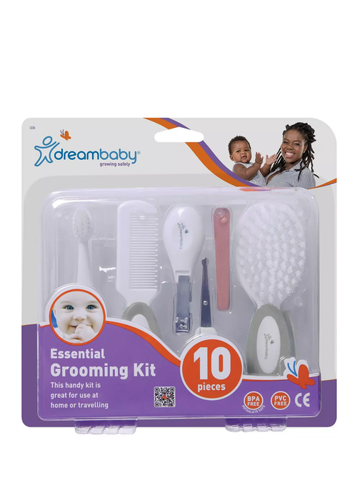 Dreambaby Grey Essentials Deluxe Baby Hygiene Kit 10pc - One Size Image 6