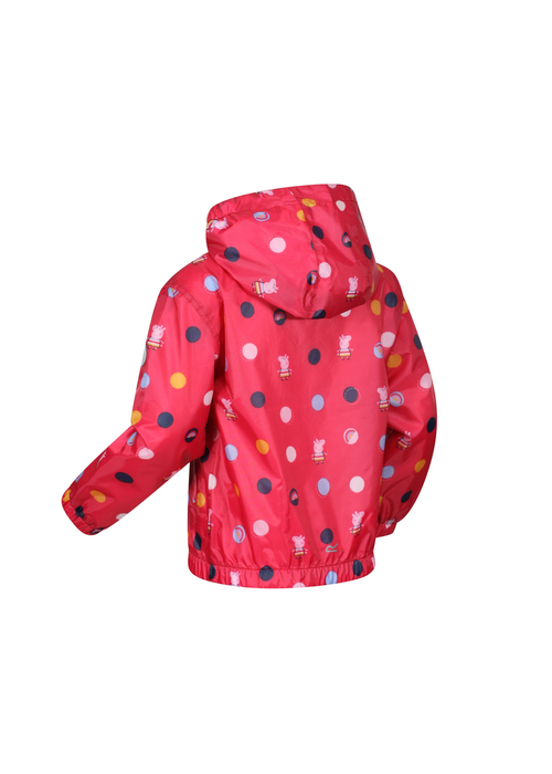Regatta Blush Pink Peppa Pig Muddy Puddle Jacket - 12-18 months Image 2