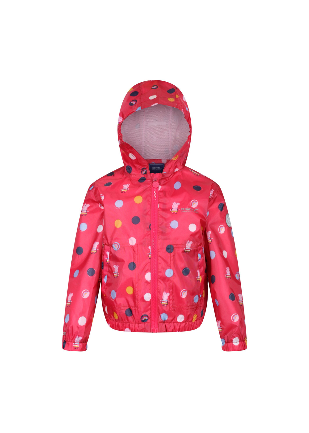 Regatta Blush Pink Peppa Pig Muddy Puddle Jacket - 12-18 months Image 3