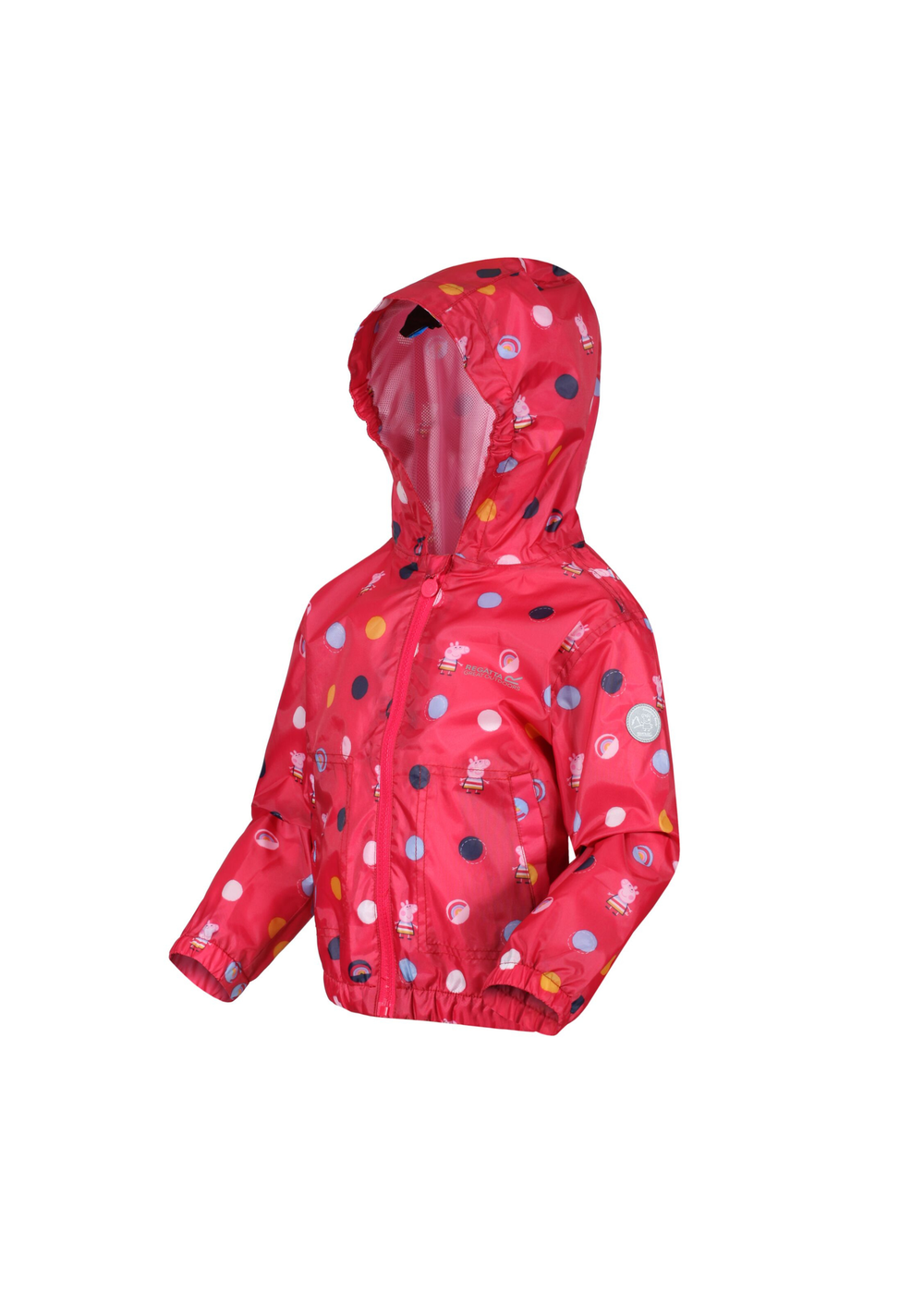 Regatta Blush Pink Peppa Pig Muddy Puddle Jacket - 12-18 months Image 1