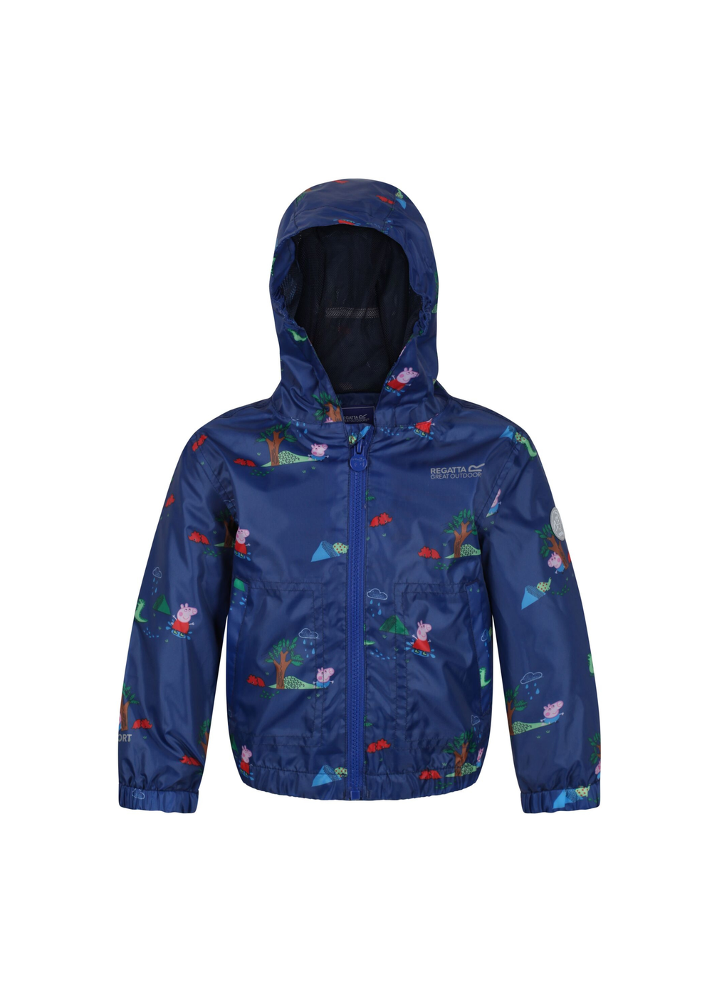 Regatta Midnight Blue Peppa Pig Muddy Puddle Jacket - 18-24 months Image 3