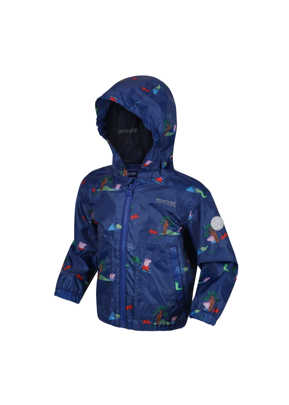 Regatta Midnight Blue Peppa Pig Muddy Puddle Jacket - 18-24 months Image 1