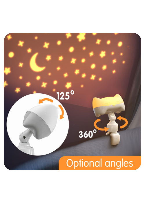 Benbat Hooty Projector & Soother Nightlight - One Size Image 5