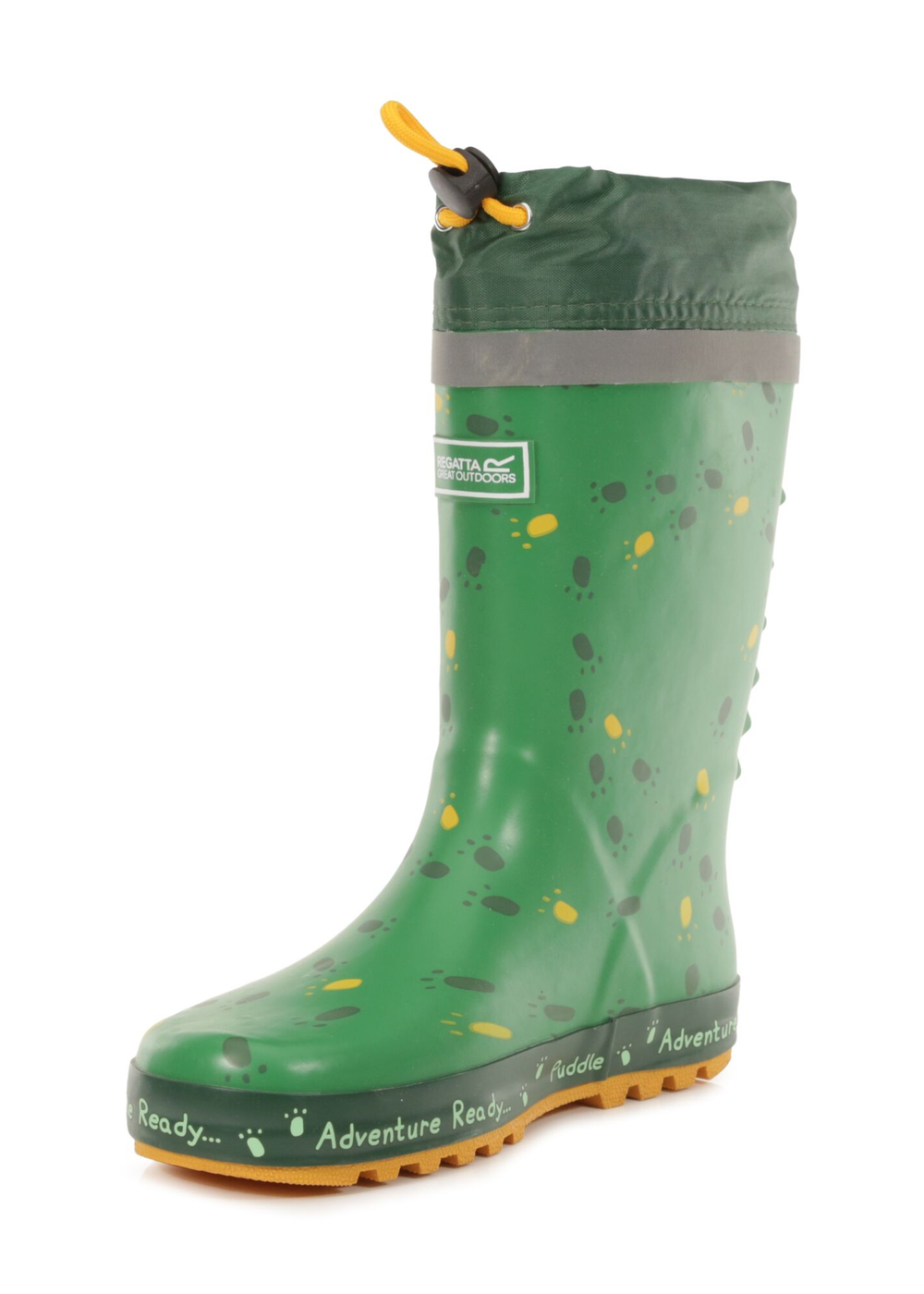 Regatta Bottle Green Peppa Pig Puddle Welly - 1 Infants Image 4