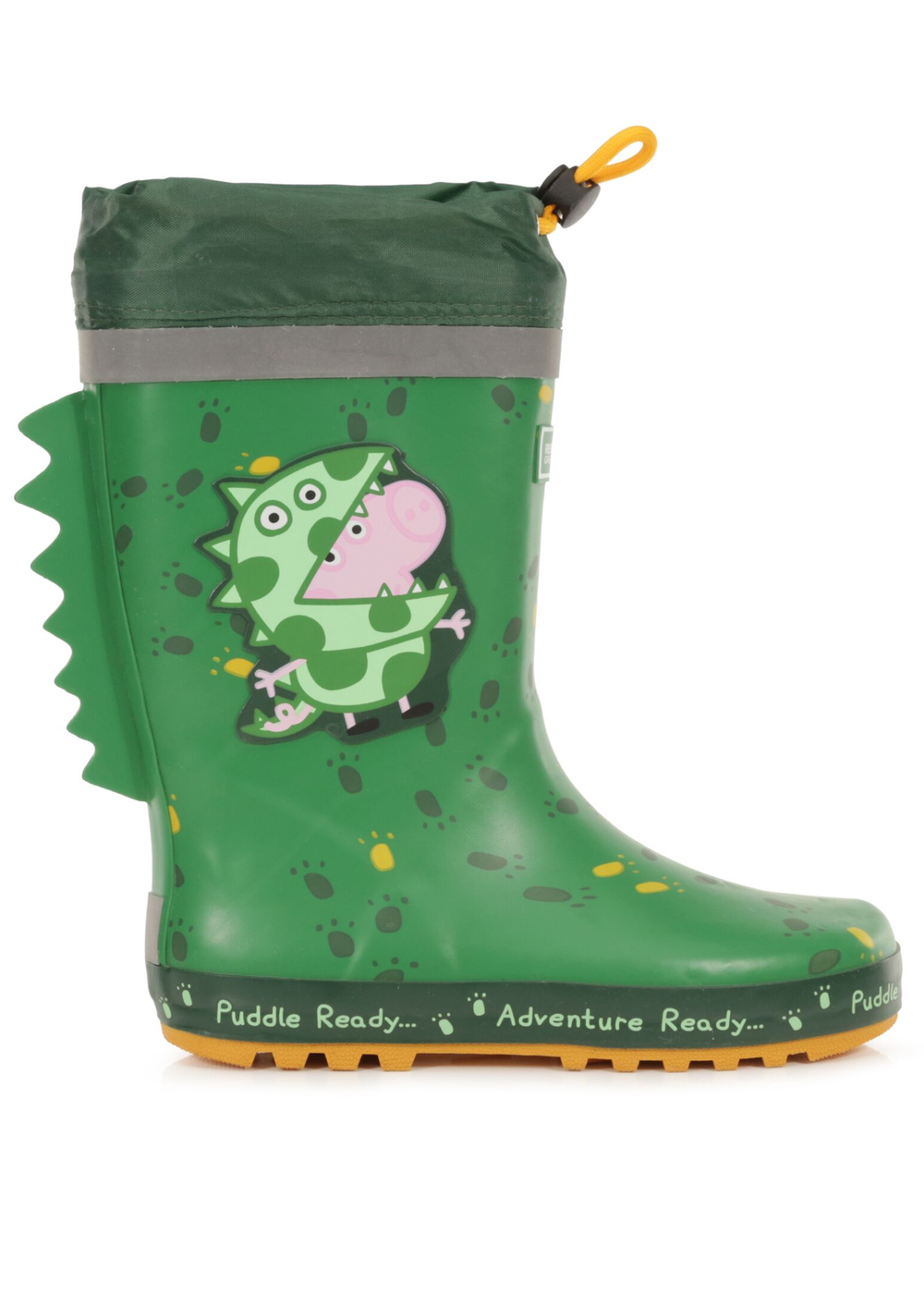 Regatta Bottle Green Peppa Pig Puddle Welly - 1 Infants Image 1