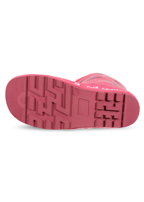 Regatta Rose Pink Peppa Pig Puddle Welly - 4.5 Infants Image 5