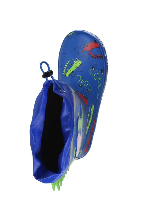 Regatta Dark Blue Peppa Pig Puddle Welly - 7 Infants Image 5
