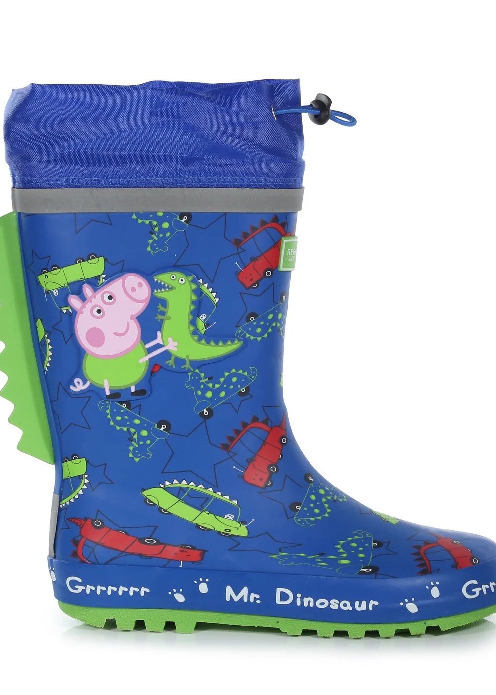 Regatta Dark Blue Peppa Pig Puddle Welly - 7 Infants Image 4