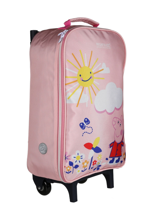 Regatta Pink Peppa Pig Wheeled Bag - Single Image 3