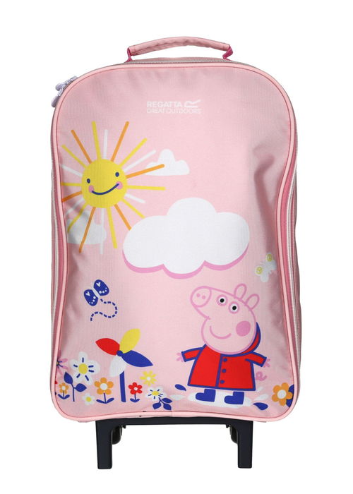 Regatta Pink Peppa Pig Wheeled Bag - Single Image 1