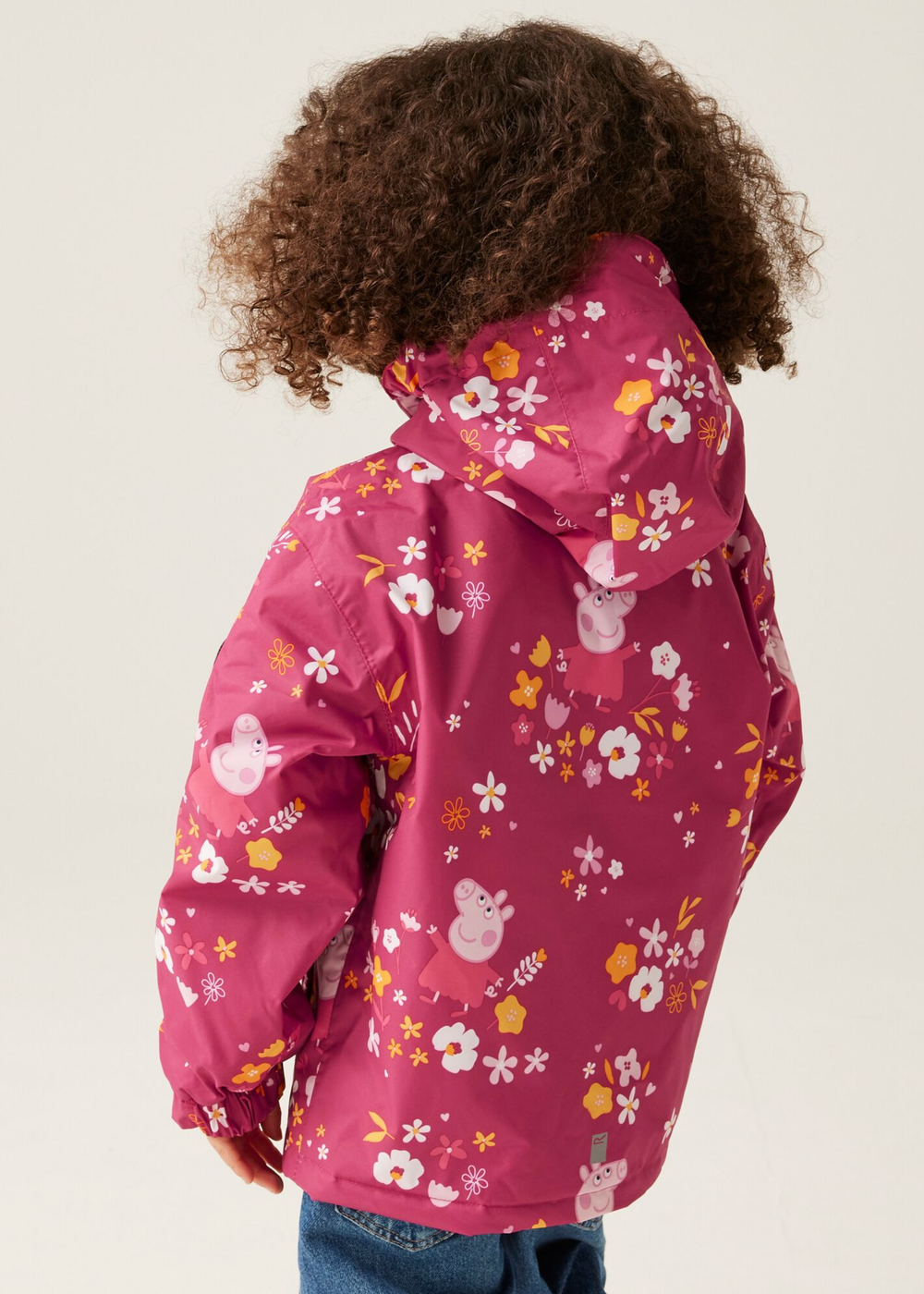 Regatta Candy Pink Peppa Muddy Puddle Jacket - 2-3 Yrs Image 2