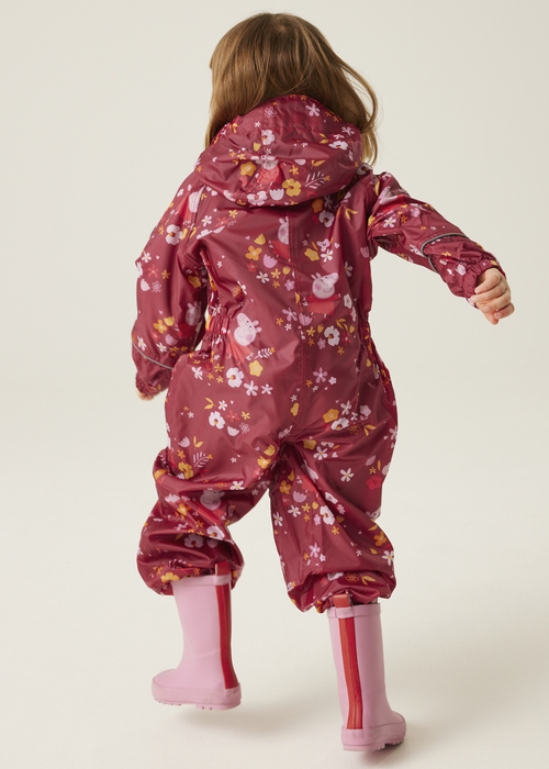 Regatta Vintage Pink Peppa Pig Pobble Puddlesuit - 2-3 Yrs Image 2
