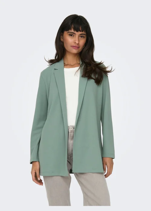 JDY Green Geggo Ruched Blazer - 10 Image 1