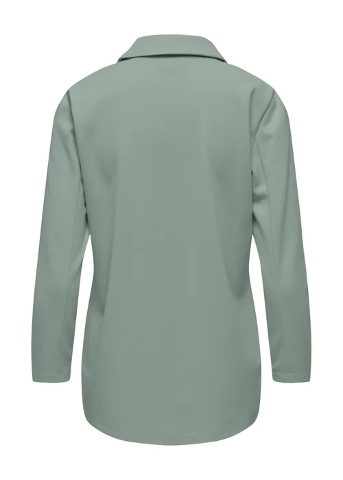 JDY Green Geggo Ruched Blazer - 10 Image 6