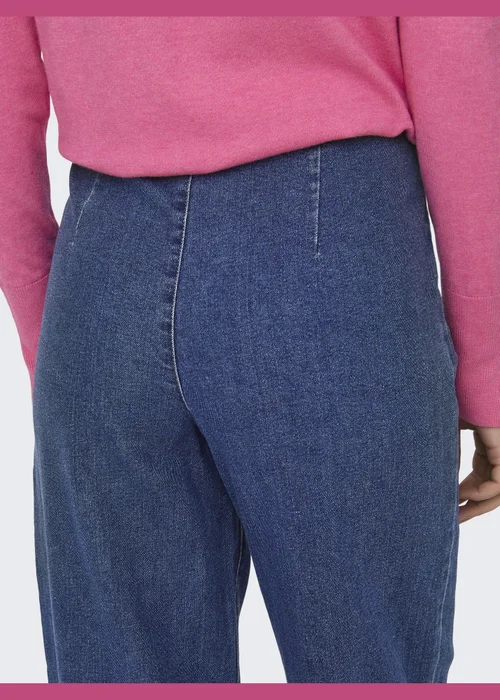JDY Blue Geggo Button Jeans - 8 Image 5
