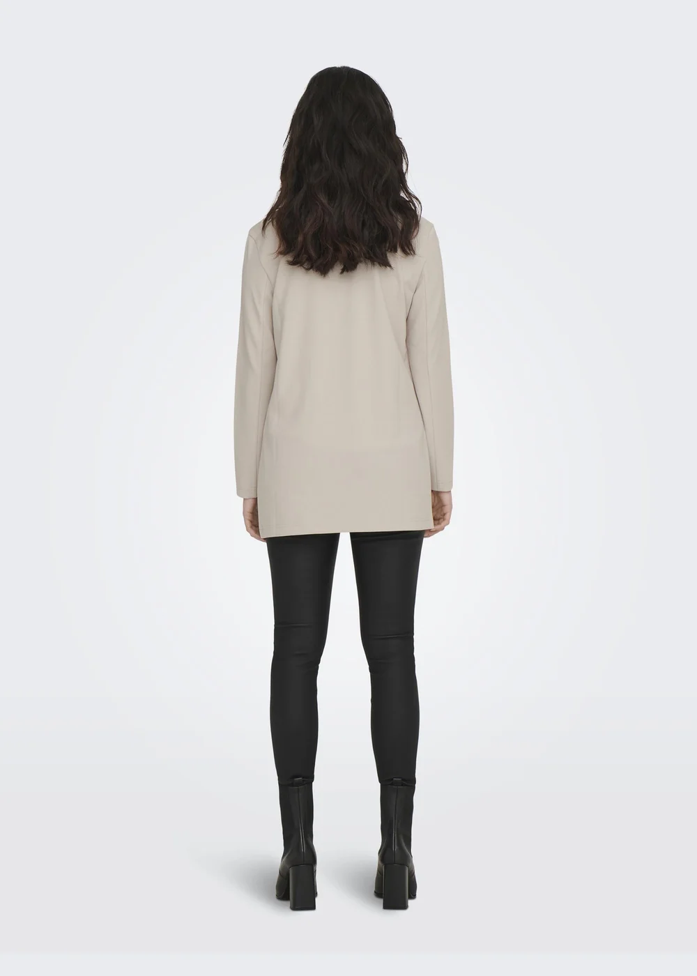 JDY Grey Geggo Ruched Blazer - 8 Image 2