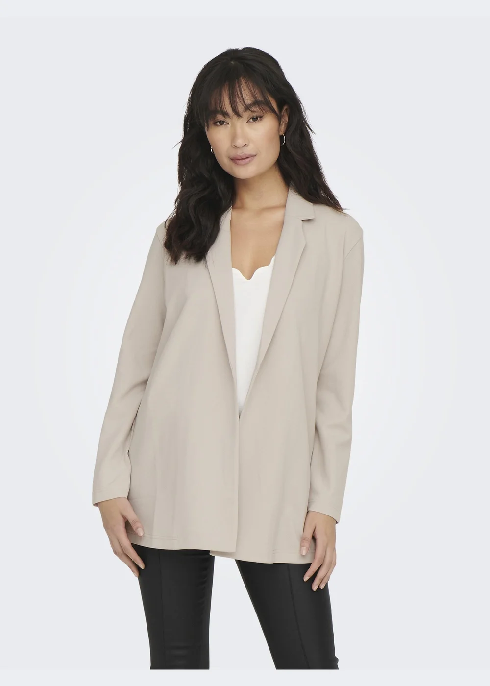 JDY Grey Geggo Ruched Blazer - 8 Image 1
