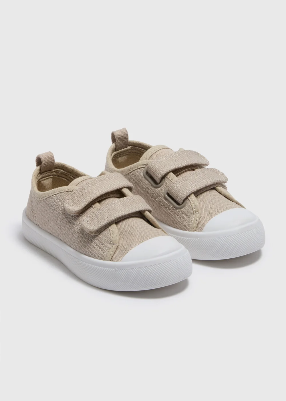 Boys Stone Canvas Shoes (Younger 4-12) - Size 4 Infants Image 1