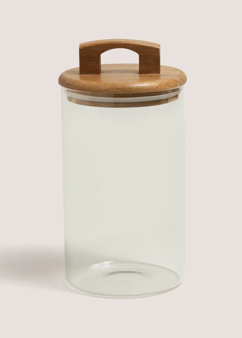 Handled Lid Glass Jar Image 1