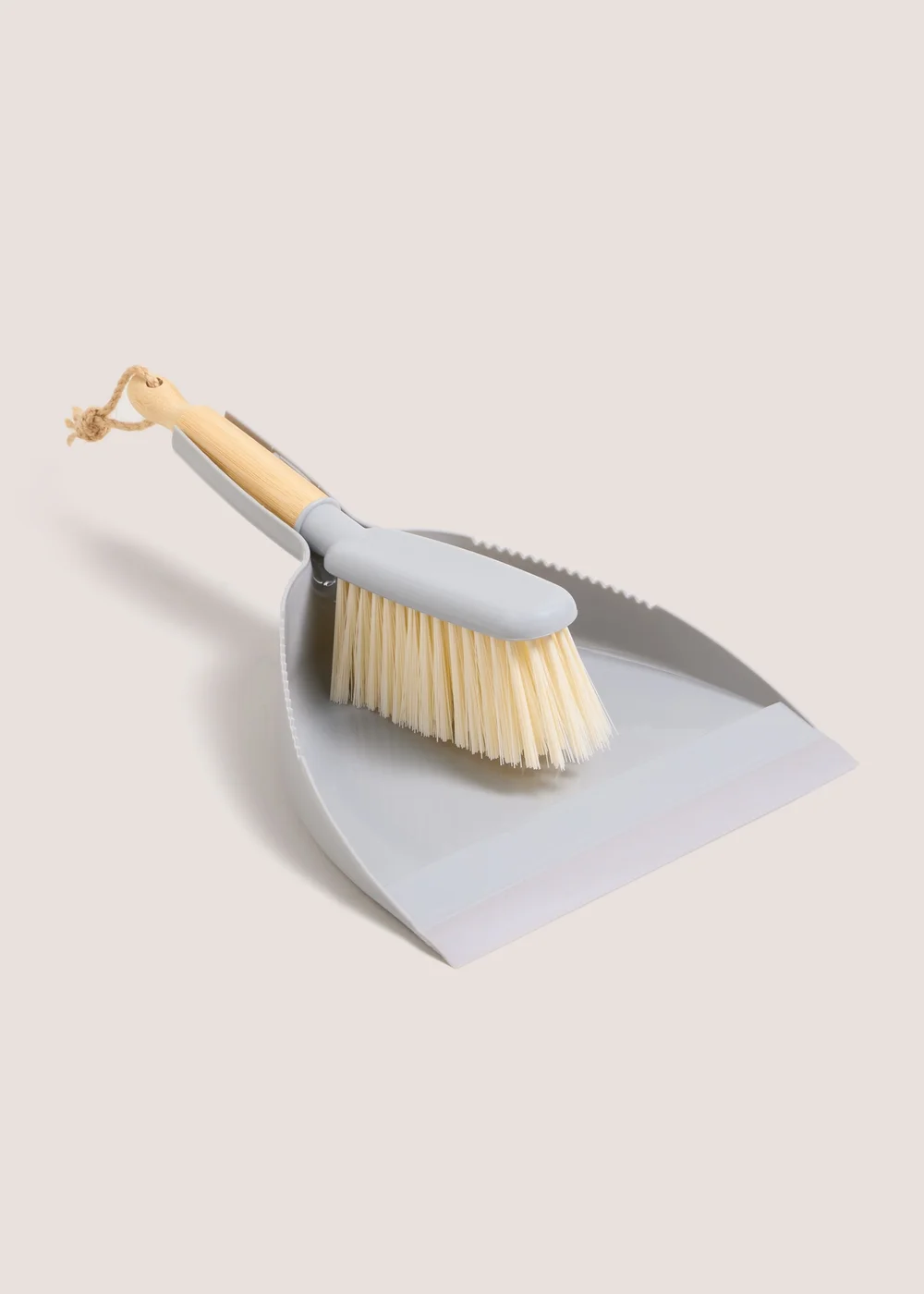 Grey Dustpan Brush Image 1