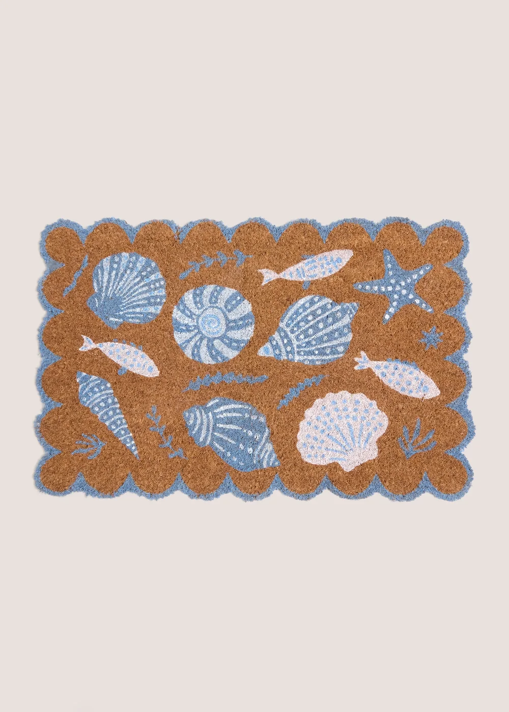 Shell Print Doormat Image 1