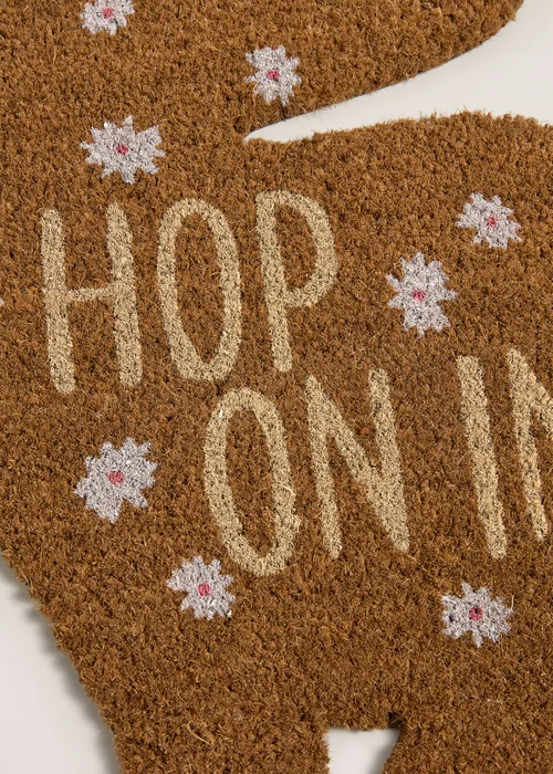 Rabbit Shaped Doormat Image 2
