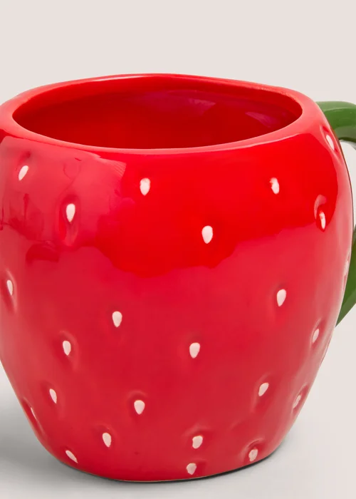 Red Strawberry Mug Image 2