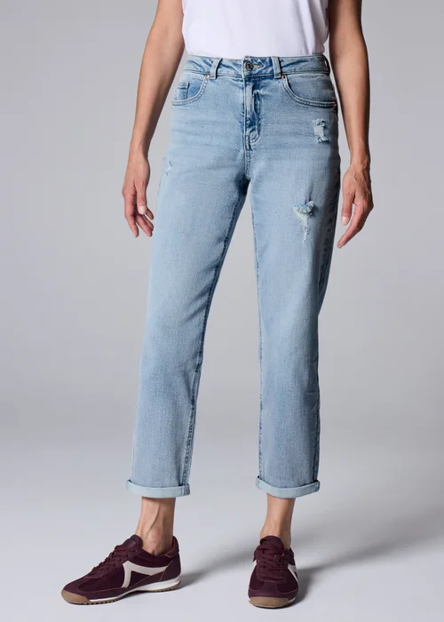 Riley Boyfriend Lightwash Jeans - 8 Image 3