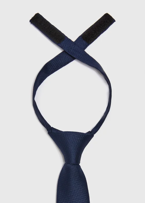 Boys Navy Tie (3-6yrs) - Age 3 - 6 Years Image 2