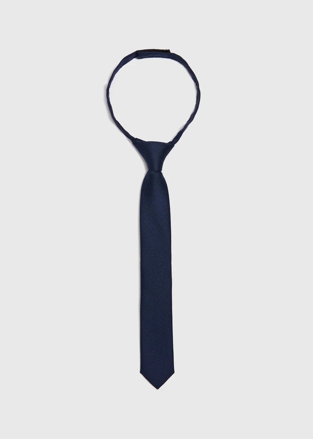 Boys Navy Tie (3-6yrs) - Age 3 - 6 Years Image 1
