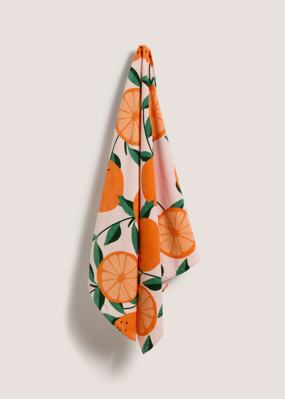 Orange Fruit Beach Towel Image 1