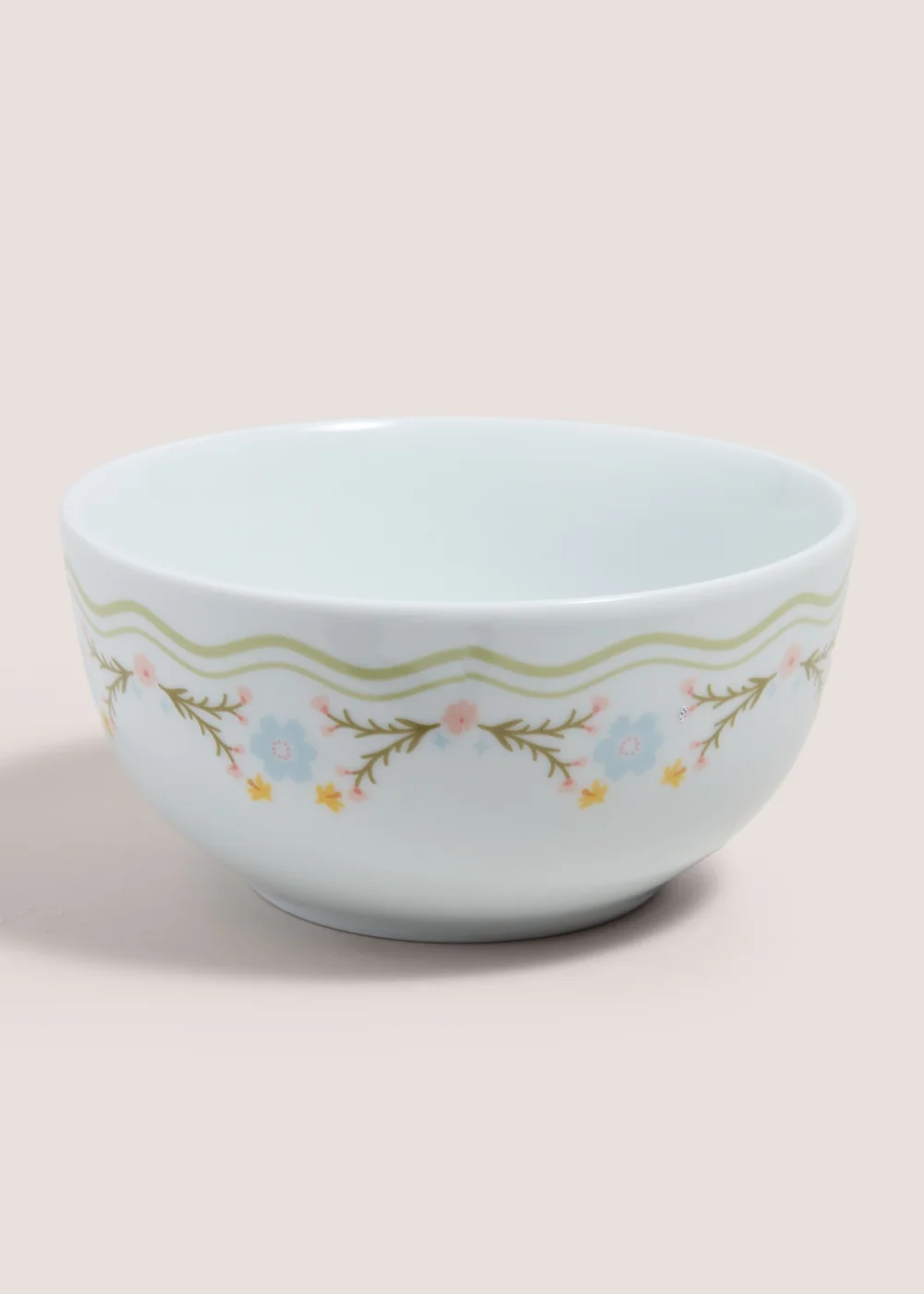 Folk Rabbit Cereal Bowl Image 1