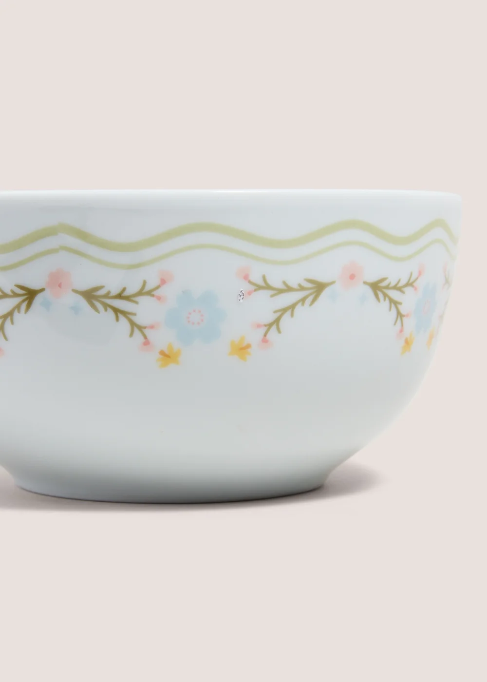 Folk Rabbit Cereal Bowl Image 2