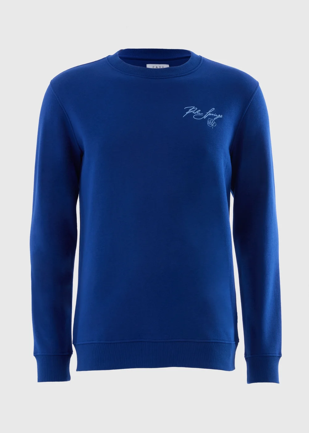 Blue Palm Springs Sweatshirt - S Image 4