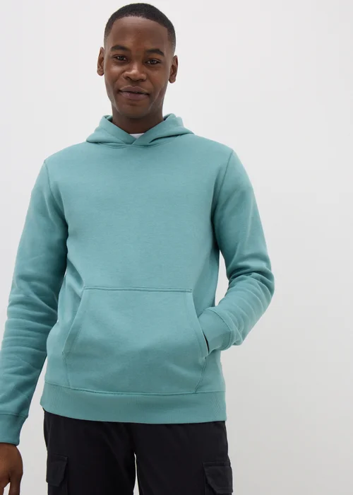 Turqoise Pull On Hoodie - S Image 3
