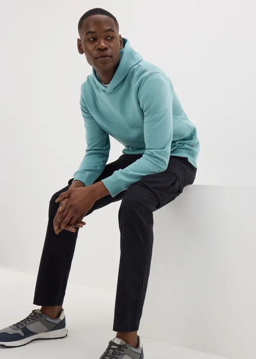 Turqoise Pull On Hoodie - S Image 1