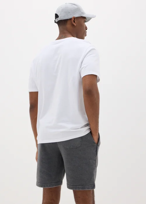 Charcoal Washed Jogger Shorts - S Image 2