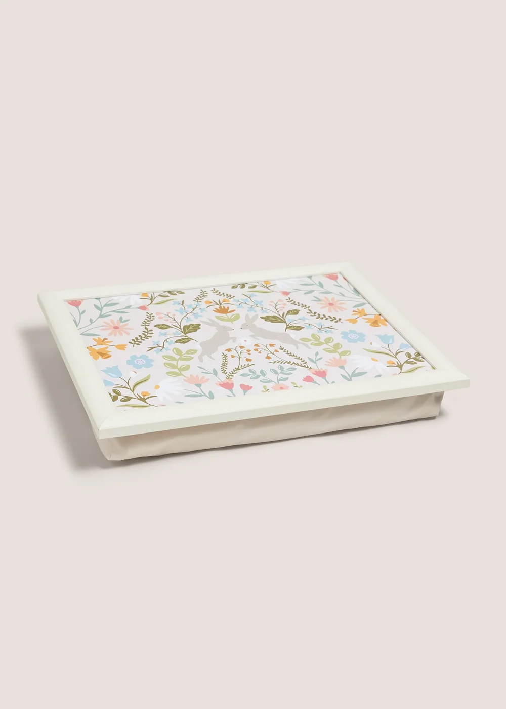 Folk Rabbit Lap Tray Image 1