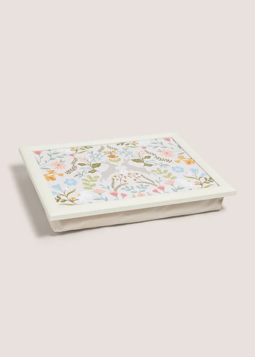 Folk Rabbit Lap Tray Image 1