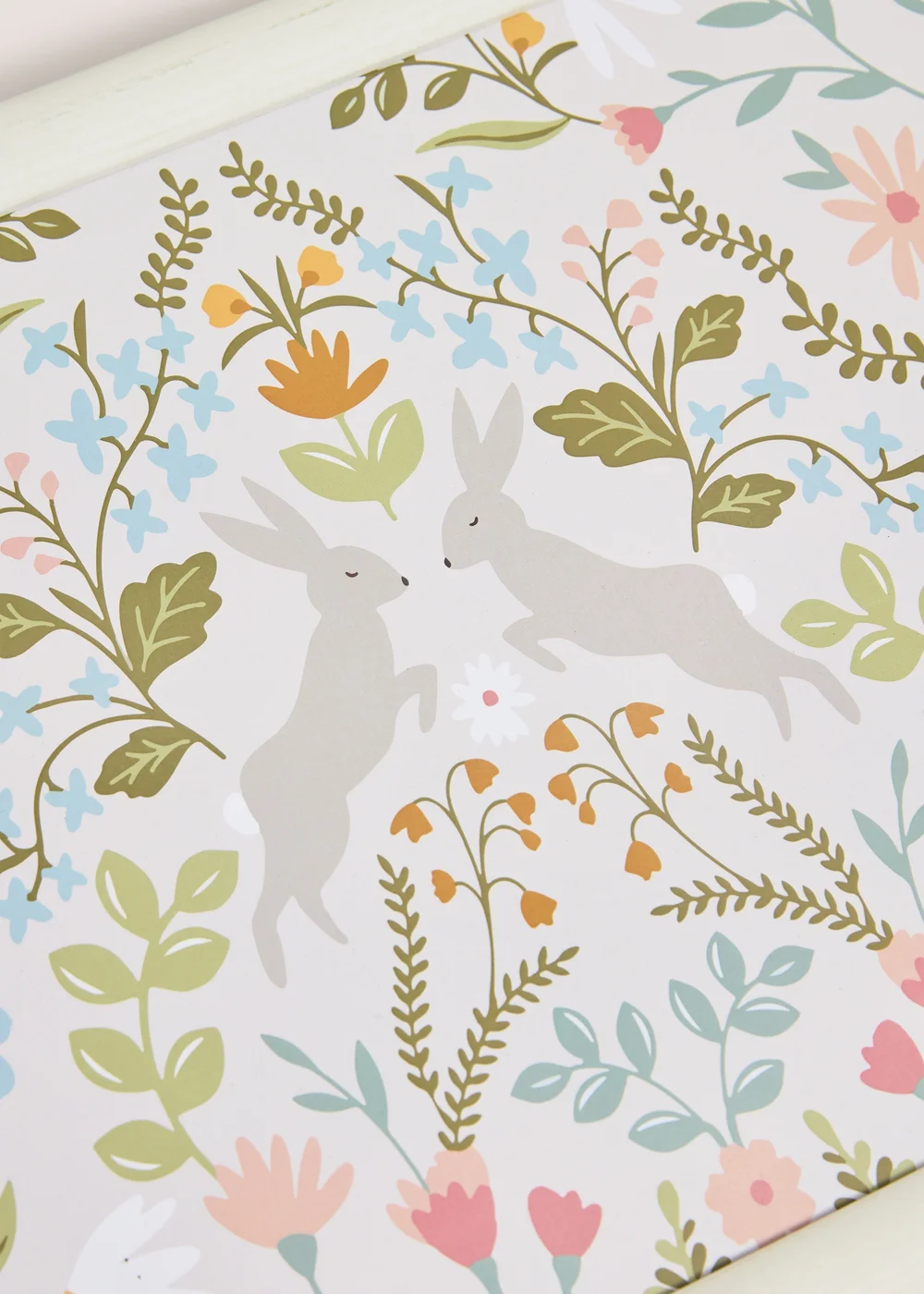 Folk Rabbit Lap Tray Image 2