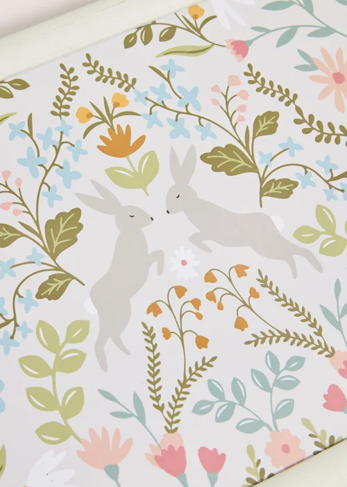 Folk Rabbit Lap Tray Image 2