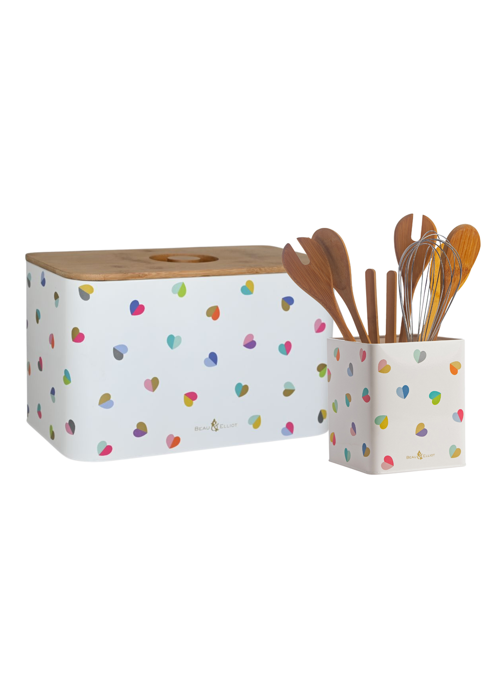 Beau & Elliot Confetti Bread Bin and Utensil Pot - One Size Image 1