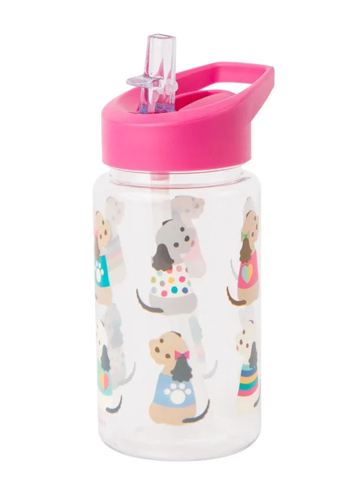 Beau & Elliot Pink Puppy Love Kids Lunch Bag & Bottle - One Size Image 3