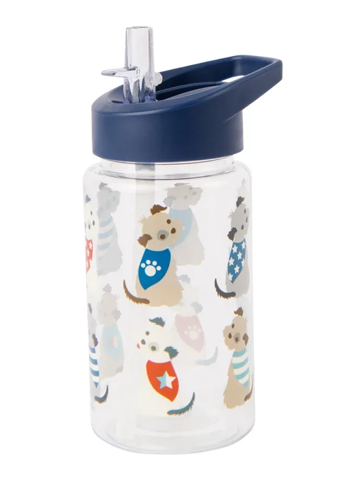 Beau & Elliot Navy Scruffy Pups Kids Lunch Bag & Bottle - One Size Image 3