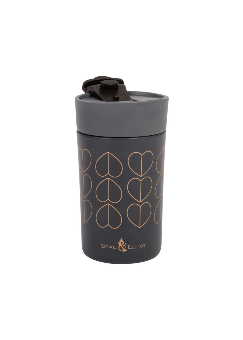 Beau & Elliot Grey Dove Insulated Travel Mug (300ml) - One Size Image 1
