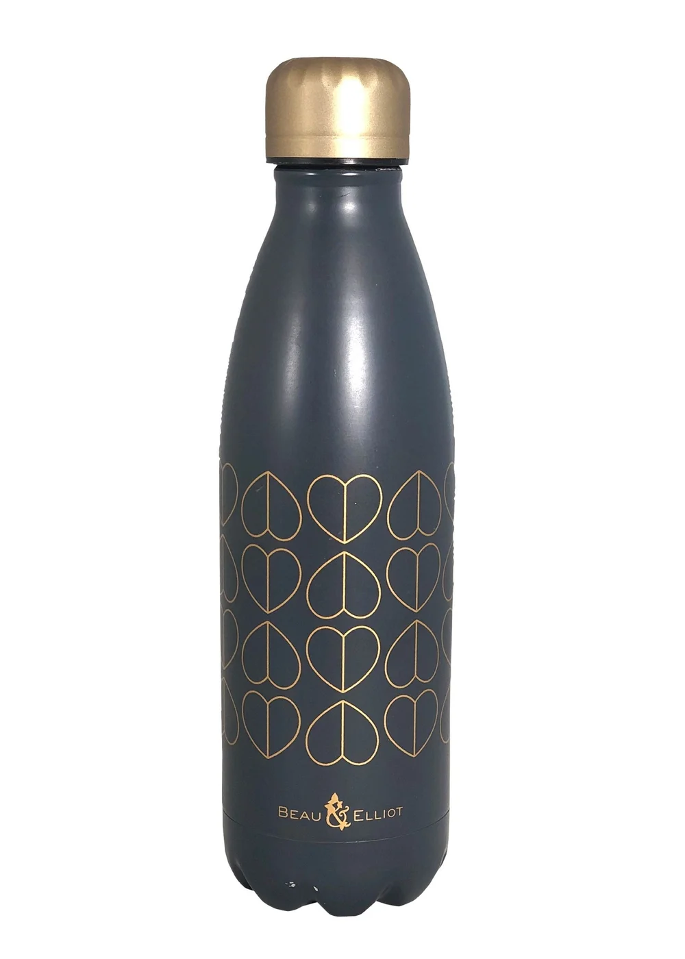 Beau & Elliot Grey Dove Stainless Steel Drinks Bottle (500ml) - One Size Image 1