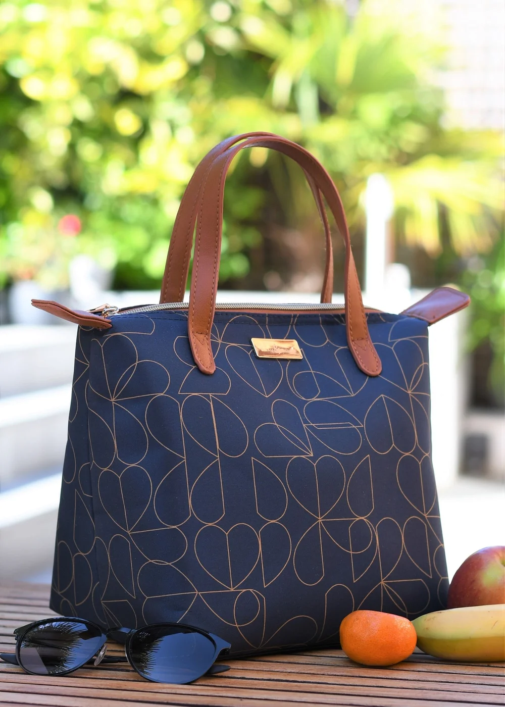 Beau & Elliot Brokenhearted Luxury Lunch Tote Navy - One Size Image 3