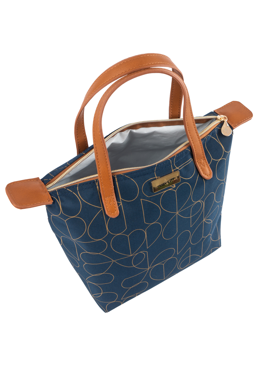 Beau & Elliot Brokenhearted Luxury Lunch Tote Navy - One Size Image 2